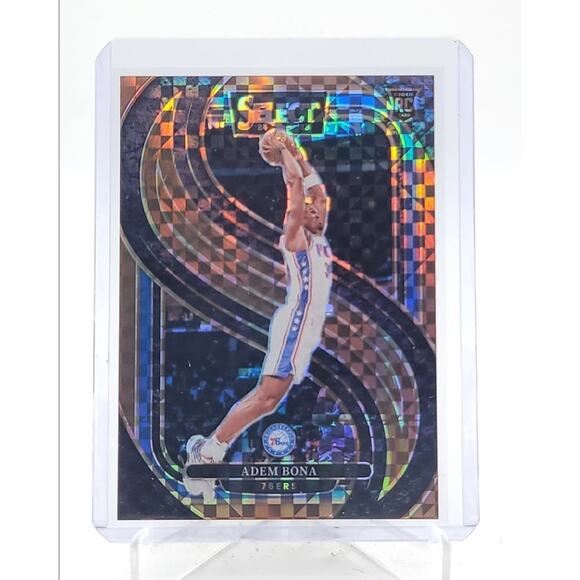ADEM BONA 2024-25 SELECT PREMIER LEVEL ROOKIE BRONZE CHECKER RC /49 - Picture 1 of 2